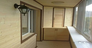 Отделка балкона под ключ Апатиты, цена от 5923 руб.